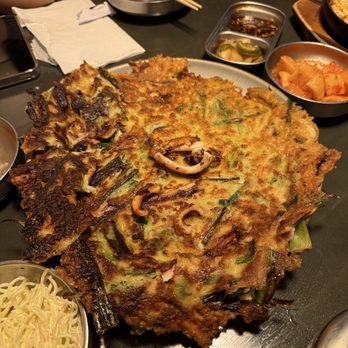 Soyo Flamingo - Seafood pancake - Korean Near Me - Las Vegas, Nevada Soyo Flamingo - Seafood pancake - Korean Near Me - Las Vegas, Nevada