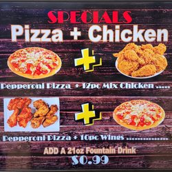 Family PIZZA/CHICKEN Specials!!!
