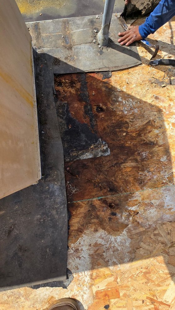 Slide of Vigil's Roofing