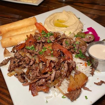 Lebnani Mediterranean Kitchen & Bar - Beef Shawarma, Hummus, Rakakat "cheese rolls" - Lebanese Near Me - Watertown, Connecticut