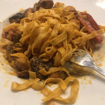 Quattro Caffe - Cajun style chicken alfredo - Italian Near Me - Costa Mesa, California