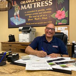 Orange County Mattress - My buddy Ed!