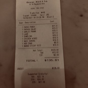 Bone Kettle - Try a bunch of small plates -- money WELL SPENT!!!! - Breakfast & Brunch Near Me - Pasadena, California