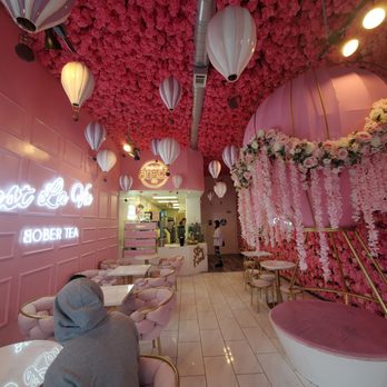 Bober Tea & Coffee - Interior of shop - Bubble Tea Near Me - Pleasanton, California