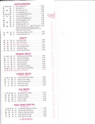 Menu photo 6 Good Fortune Chinese Restaurant Derby, KS Menu photo 6 Good Fortune Chinese Restaurant Derby, KS