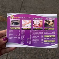 Deepex Beauty Salon - Pricing (not accurate anymore 11/22)