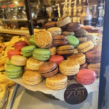 Zuri Coffee - Gorgeous macaron display!!! And they taste even better! - Coffee & Tea Near Me - Truckee, California Zuri Coffee - Gorgeous macaron display!!! And they taste even better! - Coffee & Tea Near Me - Truckee, California