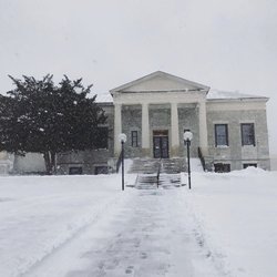 Woodward Memorial Library - Outside view of the library