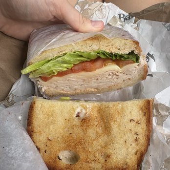 Quick Korner Market - Turkey on sourdough, toasted, with tomatoes, lettuce, provolone cheese, and chipotle sauce. - Convenience Stores Near Me - Oceanside, California Quick Korner Market - Turkey on sourdough, toasted, with tomatoes, lettuce, provolone cheese, and chipotle sauce. - Convenience Stores Near Me - Oceanside, California