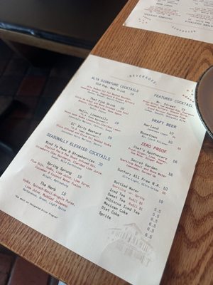 Menu photo 3 Alta West Adams Los Angeles, CA