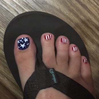 Austin Nails & Spa - Awesome 4th of July pedicure! - Nail Salons Near Me - Cedar Park, Texas Austin Nails & Spa - Awesome 4th of July pedicure! - Nail Salons Near Me - Cedar Park, Texas