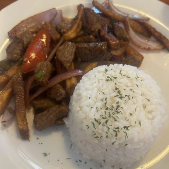 Lima Cocina + Cantina - Lomo saltado. Tasty but there's not much meat in those fries and onions to justify a $30 price. - Peruvian Near Me - Paia, Hawaii Lima Cocina + Cantina - Lomo saltado. Tasty but there's not much meat in those fries and onions to justify a $30 price. - Peruvian Near Me - Paia, Hawaii