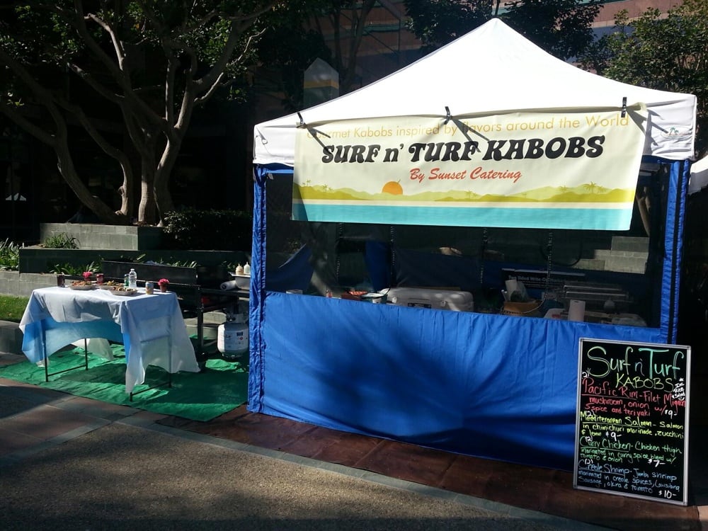 SURF AND TURF KABOBS 9151 Atlanta, Huntington Beach, California