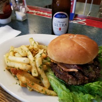 The Firehouse Restaurant - Awesome Bacon cheeseburger ! - American Near Me - Florence, Oregon The Firehouse Restaurant - Awesome Bacon cheeseburger ! - American Near Me - Florence, Oregon