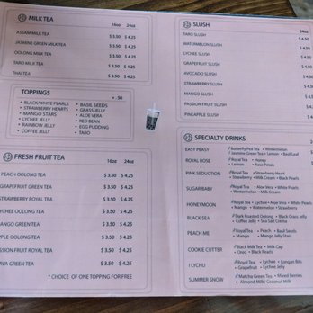 Yugo Ramen - Boba menu - Ramen Near Me - Newark, California