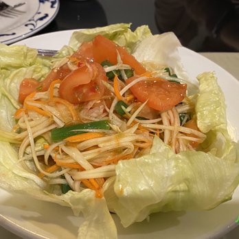 Singha Thai Cuisine - Delicious spicy papaya salad - Thai Near Me - Moab, Utah Singha Thai Cuisine - Delicious spicy papaya salad - Thai Near Me - Moab, Utah
