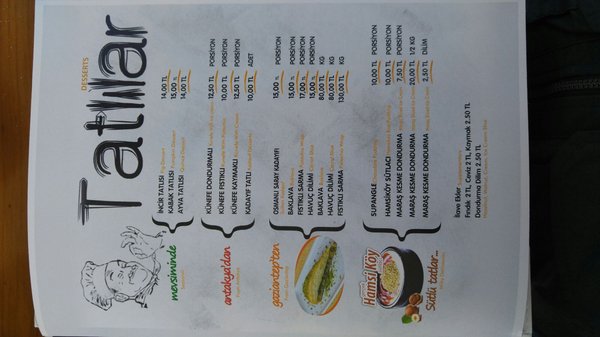 Menu photo 1 Hasan Usta Kebap Istanbul, 34 Menu photo 1 Hasan Usta Kebap Istanbul, 34