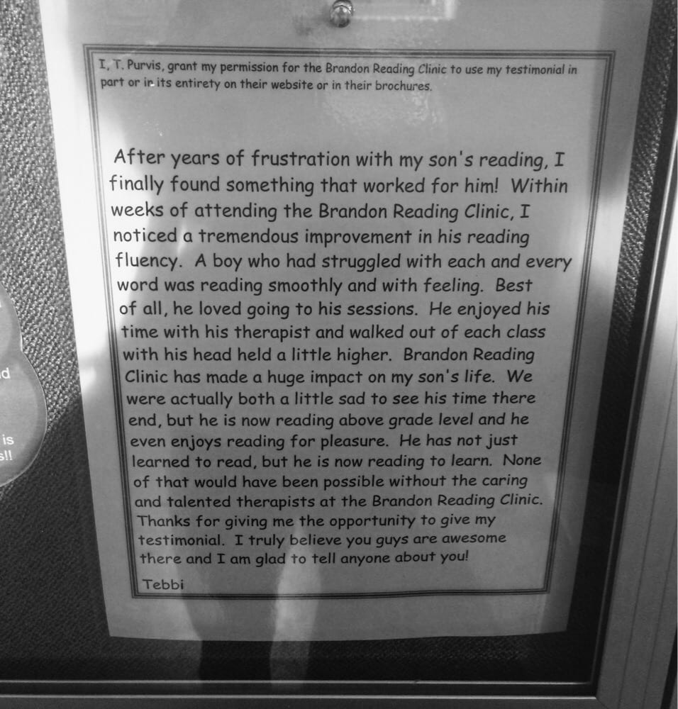 Brandon Reading Clinic - reading tutor in Brandon, FL