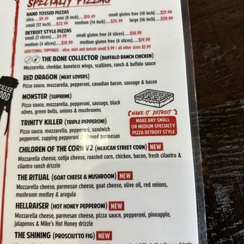 Serial Grillers - Menu 6/1/2026 - Pizza Near Me - Tucson, Arizona