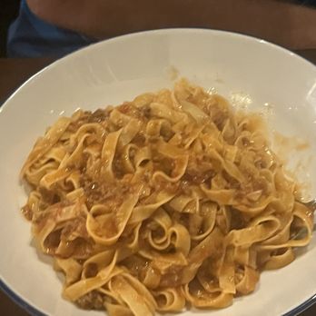 La Lanterna - Tagliatelle Alla Bolognese, BF was not a fan of this dish...it was very oily - Pizza Near Me - Detroit, Michigan La Lanterna - Tagliatelle Alla Bolognese, BF was not a fan of this dish...it was very oily - Pizza Near Me - Detroit, Michigan