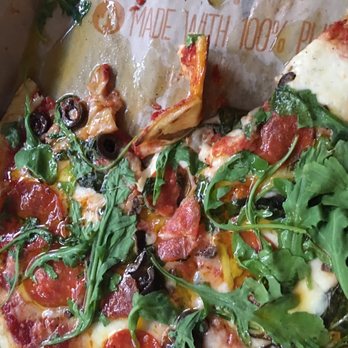 Blaze Pizza - Cauliflower chicken applewood bacon pizza. - Salad Near Me - Palm Desert, California