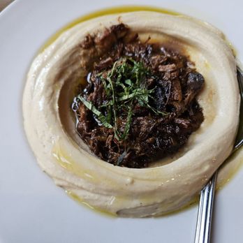 Oren's Hummus - Lamb hummus. Make sure you get both pieces of pita as promised on the menu. - Mediterranean Near Me - San Francisco, California Oren's Hummus - Lamb hummus. Make sure you get both pieces of pita as promised on the menu. - Mediterranean Near Me - San Francisco, California