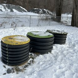 Waterbury Dog Park - Dog pop composting bins