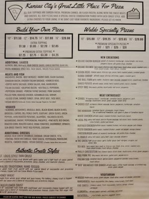 Menu photo 5 Waldo Pizza Kansas City, MO Menu photo 5 Waldo Pizza Kansas City, MO