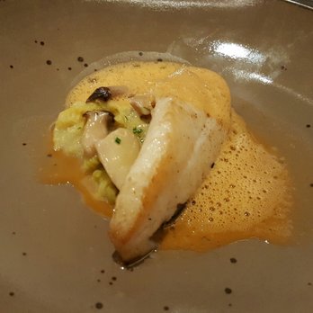 Clarity - St. Pierre seared with lobster bisque. - New American Near Me - Vienna, Virginia