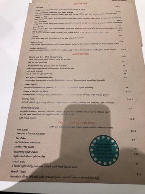 Menu photo 4 The Local Prescott, AZ