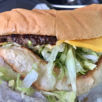Larry's Better Burger Drive-In - Cheeseburger! - Fast Food Near Me - Abilene, Texas