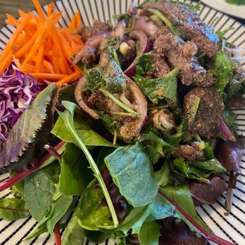 Charm Thai Kitchen & Coffee - Sirloin Beef Salad - Thai Near Me - Henderson, Nevada Charm Thai Kitchen & Coffee - Sirloin Beef Salad - Thai Near Me - Henderson, Nevada