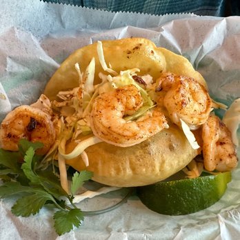 Chimichanga Llama - Baja Shrimp Fluffy Taco - Salad Near Me - Surfside Beach, South Carolina