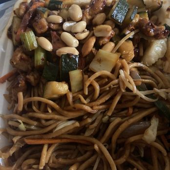 China A Go Go - Kung psi chicken and this photo is after I ate some before the review - Chinese Near Me - Las Vegas, Nevada