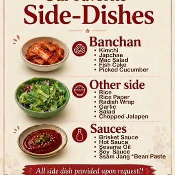 Wang Cho Korean BBQ - Menu - Korean Near Me - Riverside, California
