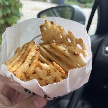 Happy Burger - Cajun waffle fries - Hot Dogs Near Me - Toronto, Ontario