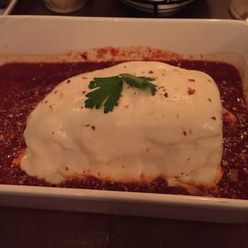 Otto Strada - Eggplant parm stacked high with a blanket of delicious fresh mozz - Italian Near Me - Hoboken, New Jersey Otto Strada - Eggplant parm stacked high with a blanket of delicious fresh mozz - Italian Near Me - Hoboken, New Jersey