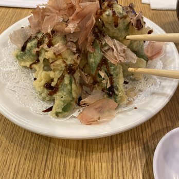Yashima Restaurant - Tempura Shishito Peppers. Definitely worth a try! - Sushi Bars Near Me - Covina, California