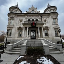 Governor's Mansion - Exterior. Main entry doors very seldom used.