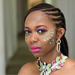 Cropover makeup by FCS