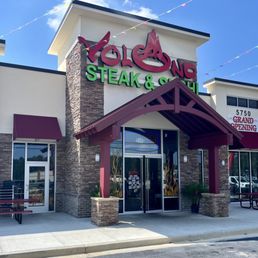 the front of the restaurant