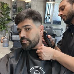 Me taking haircut Me taking haircut