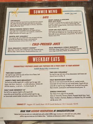 Menu photo 6 Snooze, an A.M. Eatery Scottsdale, AZ