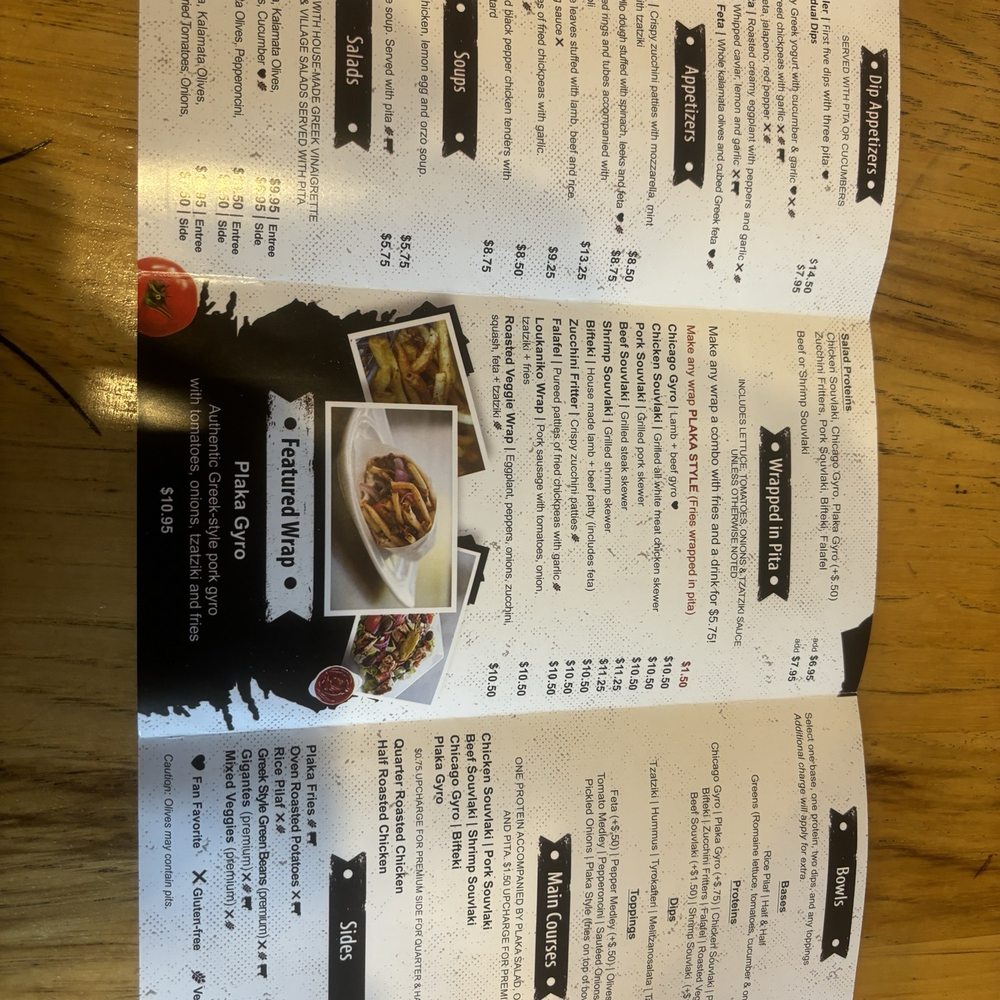 Plaka Grill - Menu - Greek Near Me - Vienna, Virginia Plaka Grill - Menu - Greek Near Me - Vienna, Virginia