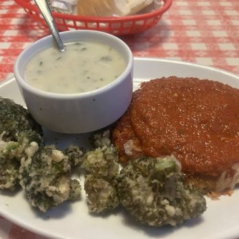 Rigazzi's - Pardiqmano, fried broccoli and Italian soup. - Italian Near Me - Saint Louis, Missouri