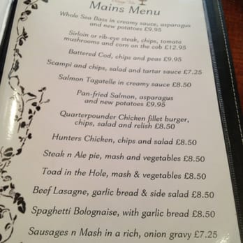 Orange Tree - Menu page 2 - Pubs Near Me - Romford, XGL Orange Tree - Menu page 2 - Pubs Near Me - Romford, XGL