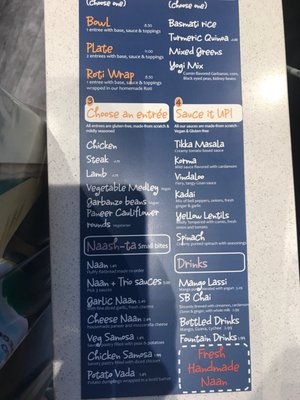 Menu photo 1 Saucy Bombay Denver, CO