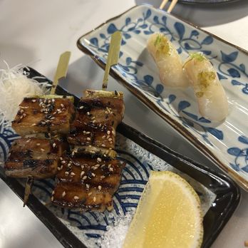 Torii Japanese Inspired - Pork belly, skewers, and Japanese flounder Nigiri - Japanese Near Me - Katy, Texas Torii Japanese Inspired - Pork belly, skewers, and Japanese flounder Nigiri - Japanese Near Me - Katy, Texas
