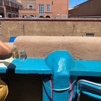 Coyote Cafe - Outside rooftop seating - New American Near Me - Santa Fe, New Mexico