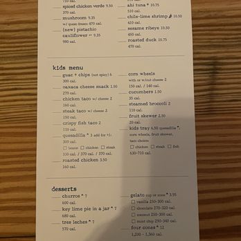 Bartaco - Menu - Bars Near Me - Huntersville, North Carolina Bartaco - Menu - Bars Near Me - Huntersville, North Carolina